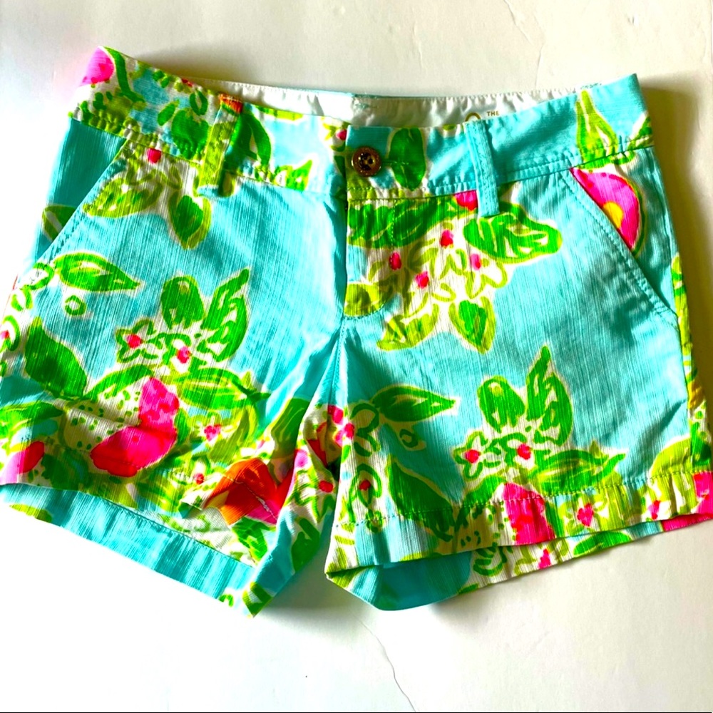 Lilly Pulitzer size 0 Callahan shorts